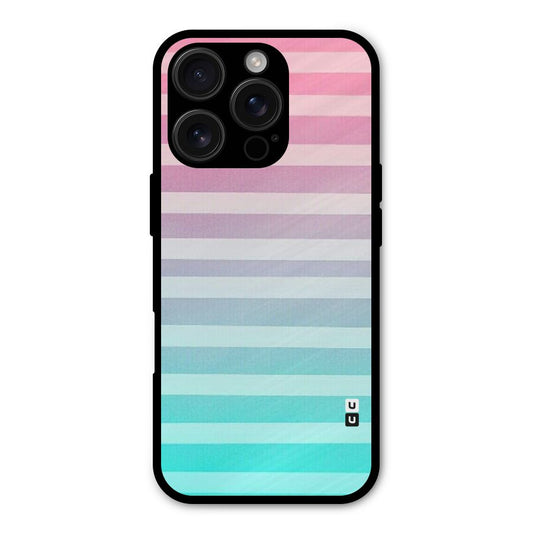 Pastel Ombre Shockproof Hybrid Protection (Metal + TPU) Back Case Cover
