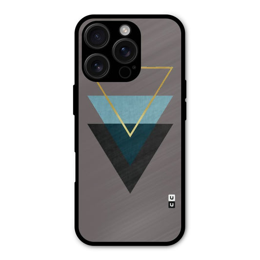 Pastel Triangle Shockproof Hybrid Protection (Metal + TPU) Back Case Cover