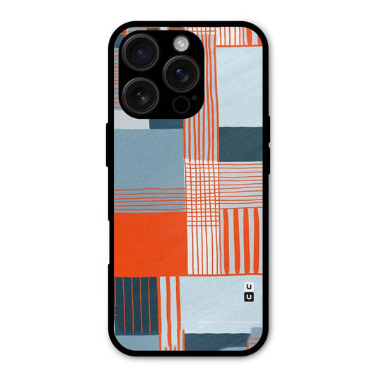 Pattern In Lines Shockproof Hybrid Protection (Metal + TPU) Back Case Cover