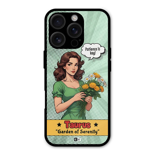 Peaceful Taurus Shockproof Hybrid Protection (Metal + TPU) Back Case Cover