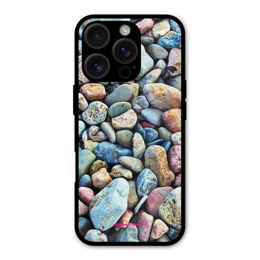 Pebbles Shockproof Hybrid Protection (Metal + TPU) Back Case Cover