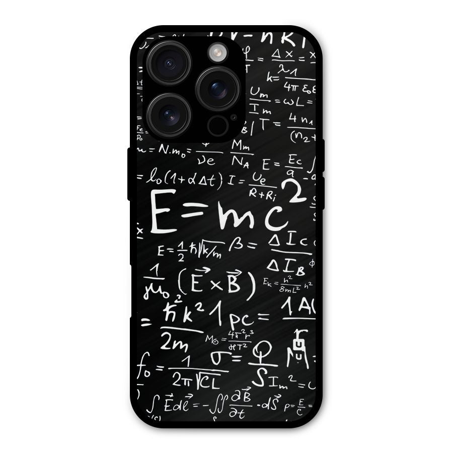 Physics Equation Shockproof Hybrid Protection (Metal + TPU) Back Case Cover