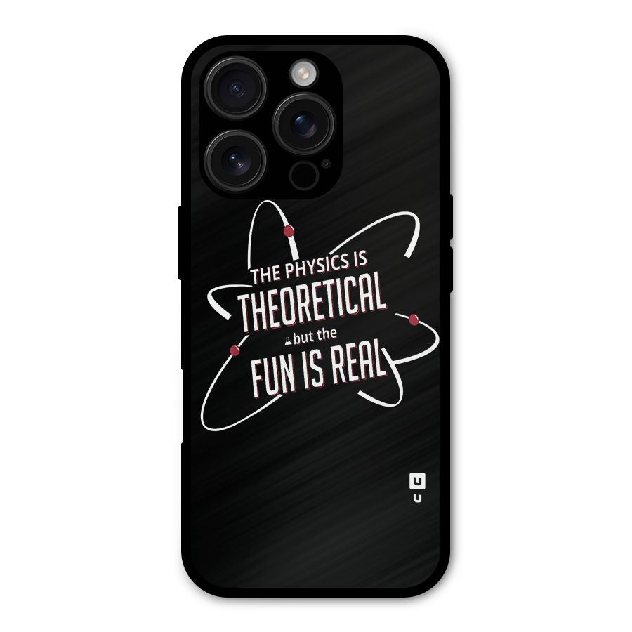 Physics Theoretical Fun Real Shockproof Hybrid Protection (Metal + TPU) Back Case Cover