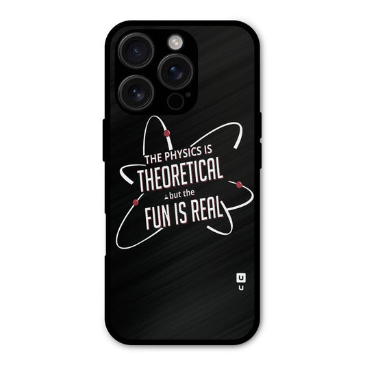 Physics Theoretical Fun Real Shockproof Hybrid Protection (Metal + TPU) Back Case Cover