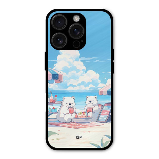 Picnic Time Shockproof Hybrid Protection (Metal + TPU) Back Case Cover