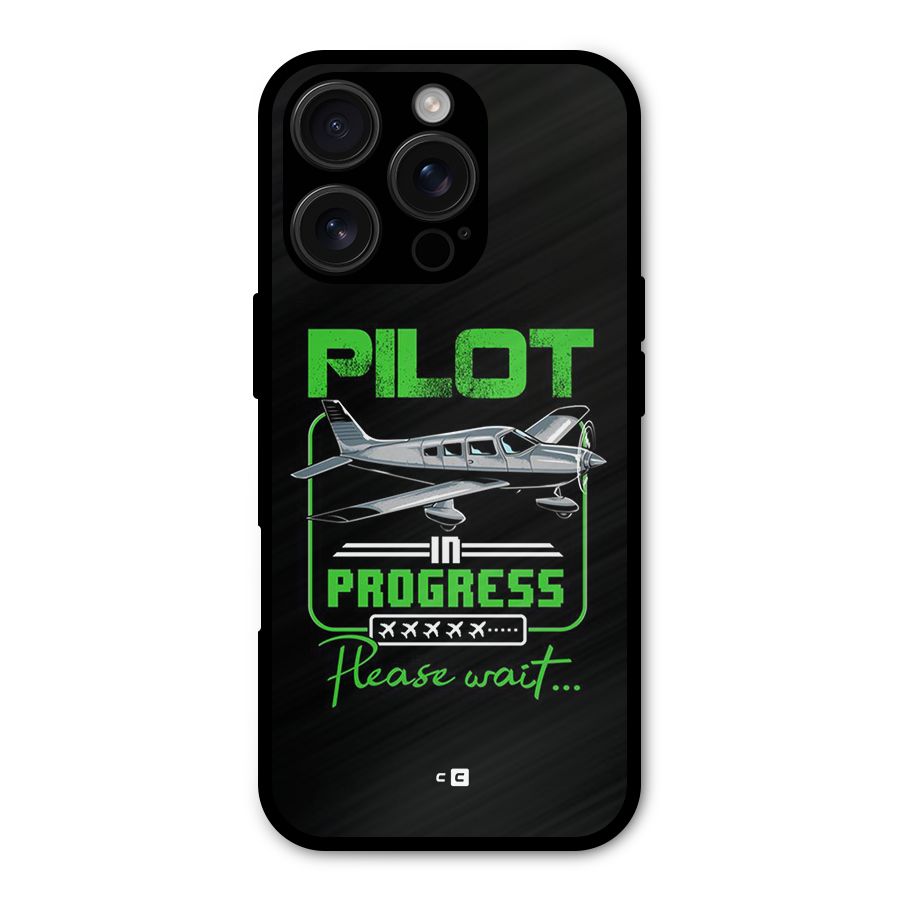 Pilot in Progress Shockproof Hybrid Protection (Metal + TPU) Back Case Cover