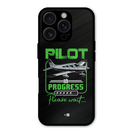 Pilot in Progress Shockproof Hybrid Protection (Metal + TPU) Back Case Cover