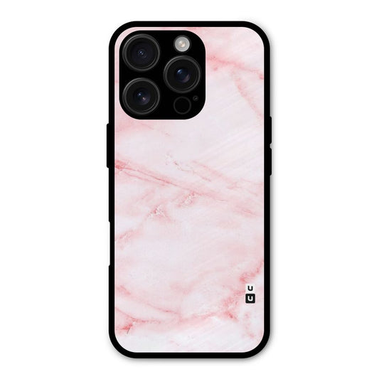 Pink Marble Print Shockproof Hybrid Protection (Metal + TPU) Back Case Cover