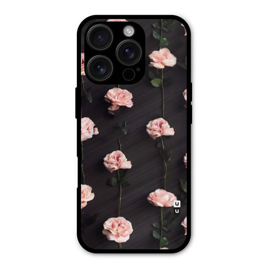 Pink Roses Shockproof Hybrid Protection (Metal + TPU) Back Case Cover