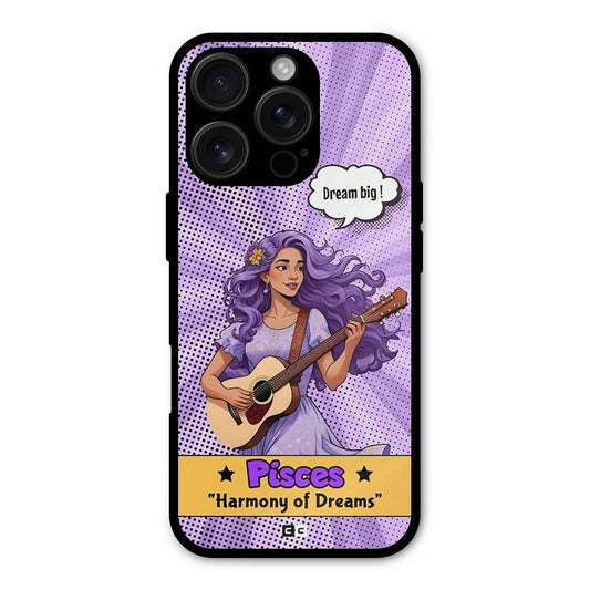 Pisces Dreams Shockproof Hybrid Protection (Metal + TPU) Back Case Cover