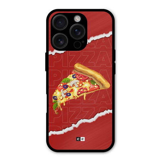 Pizza Lover Shockproof Hybrid Protection (Metal + TPU) Back Case Cover