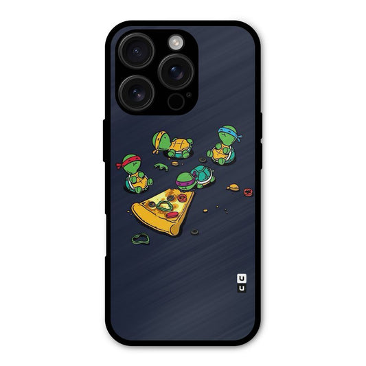 Pizza Overload Shockproof Hybrid Protection (Metal + TPU) Back Case Cover