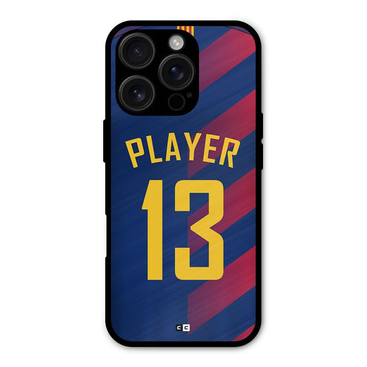 Player Thirteen Shockproof Hybrid Protection (Metal + TPU) Back Case Cover
