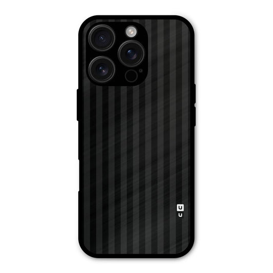 Pleasing Dark Stripes Shockproof Hybrid Protection (Metal + TPU) Back Case Cover