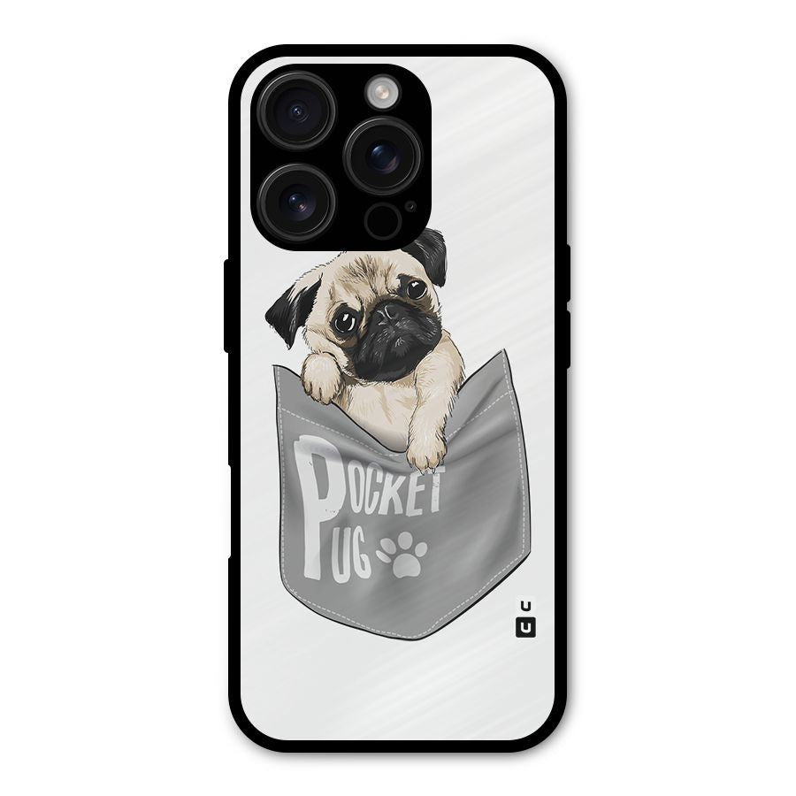 Pocket Pug Shockproof Hybrid Protection (Metal + TPU) Back Case Cover