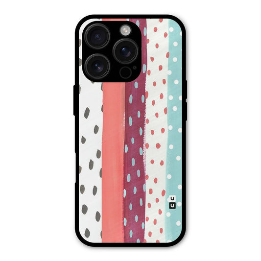 Polka Brush Art Shockproof Hybrid Protection (Metal + TPU) Back Case Cover