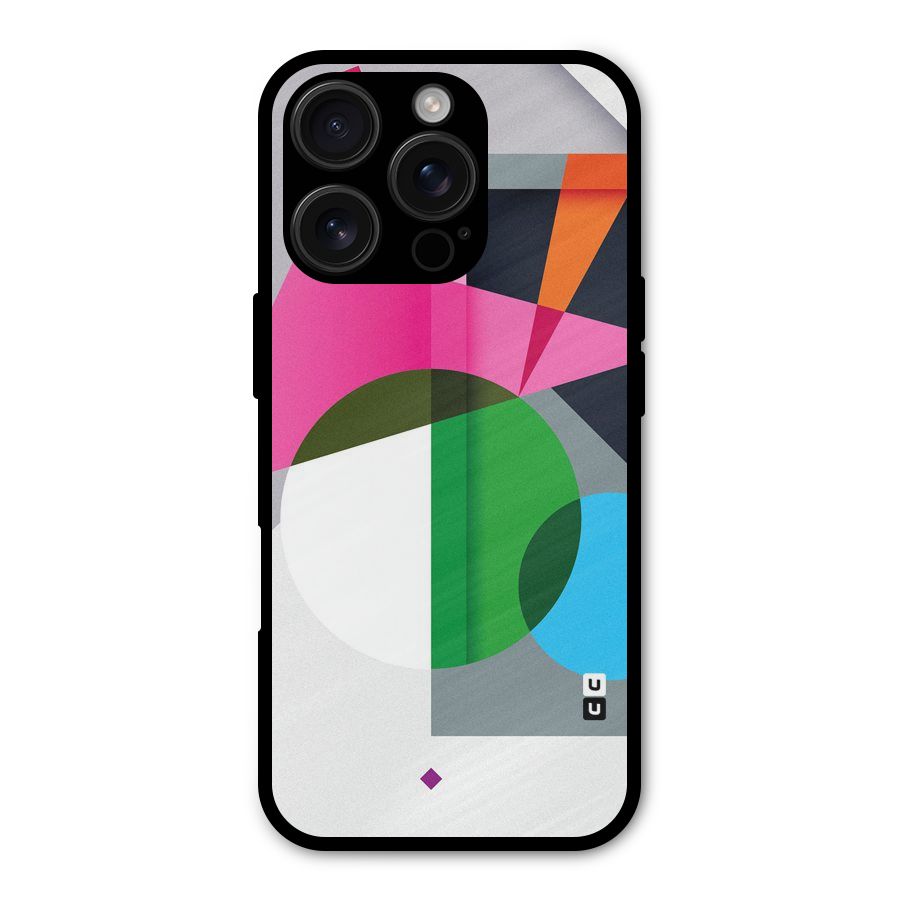 Polygons Cute Pattern Shockproof Hybrid Protection (Metal + TPU) Back Case Cover