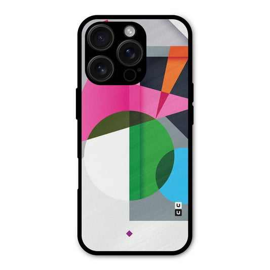 Polygons Cute Pattern Shockproof Hybrid Protection (Metal + TPU) Back Case Cover