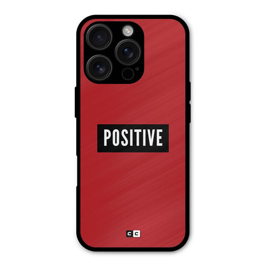 Positive Minimal Shockproof Hybrid Protection (Metal + TPU) Back Case Cover