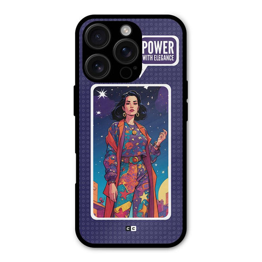 Power With Elegance Shockproof Hybrid Protection (Metal + TPU) Back Case Cover