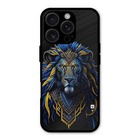 Premium Lion Abstract Portrait Art Shockproof Hybrid Protection (Metal + TPU) Back Case Cover