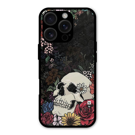Pretty Skull Shockproof Hybrid Protection (Metal + TPU) Back Case Cover