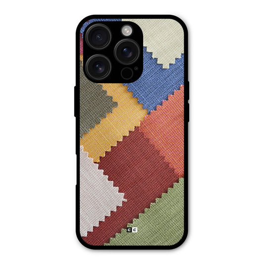 Printed Fabric Shockproof Hybrid Protection (Metal + TPU) Back Case Cover
