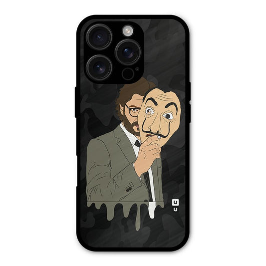 Professor Art Camouflage Shockproof Hybrid Protection (Metal + TPU) Back Case Cover