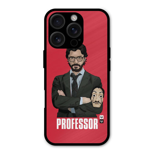 Professor Art Illustration Shockproof Hybrid Protection (Metal + TPU) Back Case Cover