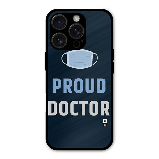 Proud Doctor Shockproof Hybrid Protection (Metal + TPU) Back Case Cover