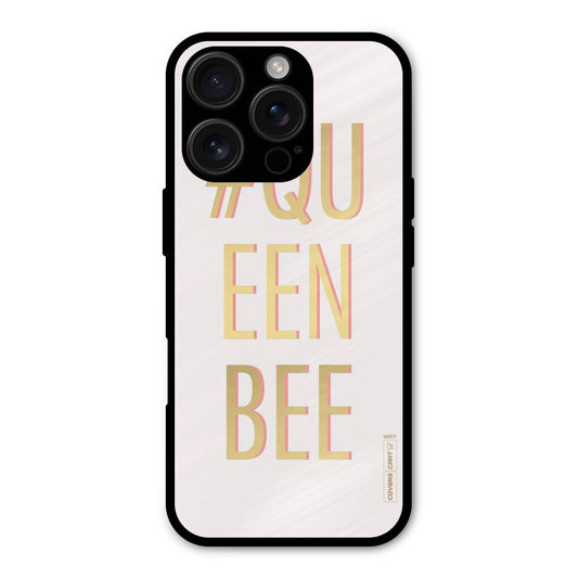 Queen Bee Shockproof Hybrid Protection (Metal + TPU) Back Case Cover