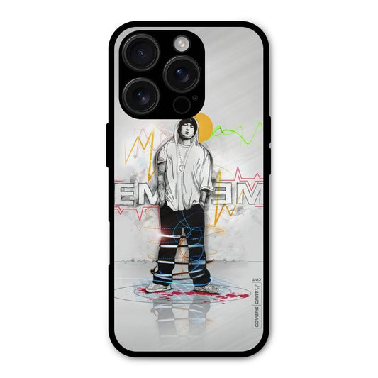 Rap King Eminem Shockproof Hybrid Protection (Metal + TPU) Back Case Cover