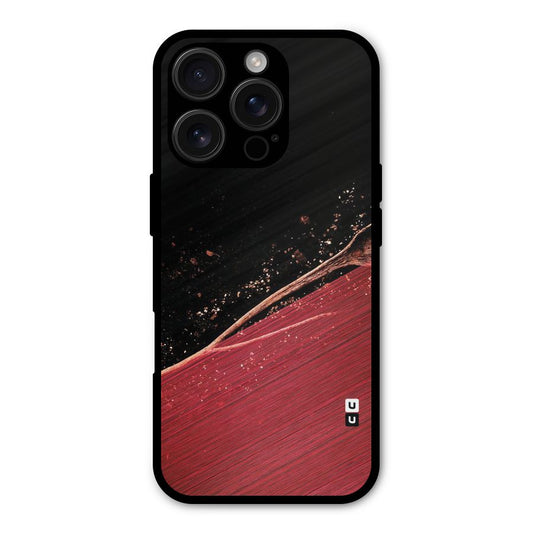 Red Flow Drops Shockproof Hybrid Protection (Metal + TPU) Back Case Cover