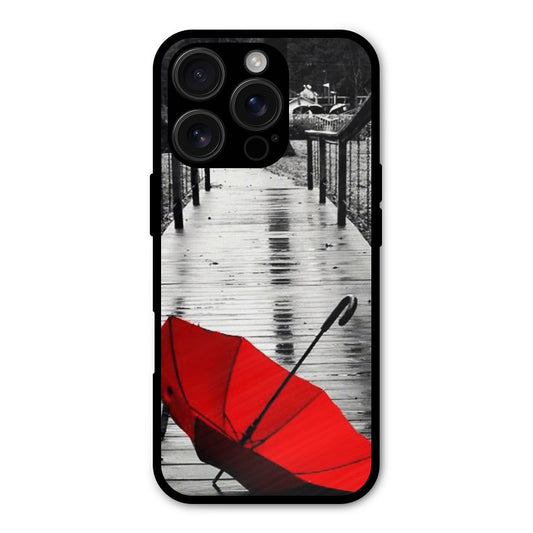 Red Umbrella Shockproof Hybrid Protection (Metal + TPU) Back Case Cover
