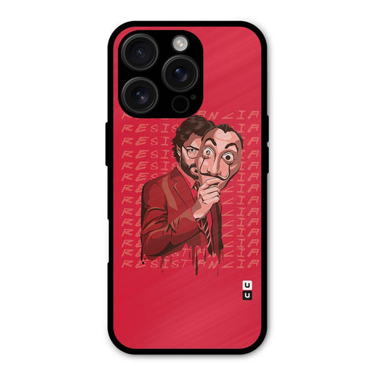 Resistancia Professor Art Shockproof Hybrid Protection (Metal + TPU) Back Case Cover