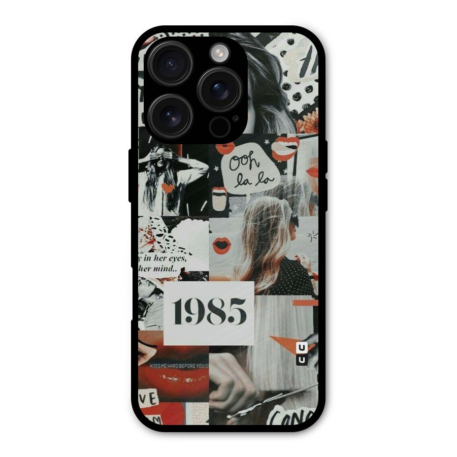 Retro Pattern Shockproof Hybrid Protection (Metal + TPU) Back Case Cover