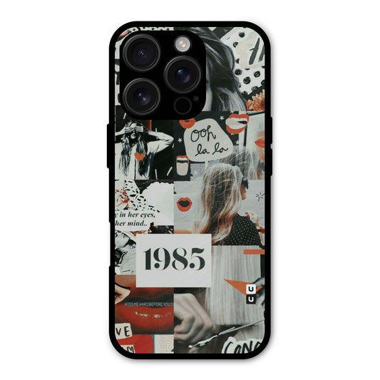Retro Pattern Shockproof Hybrid Protection (Metal + TPU) Back Case Cover