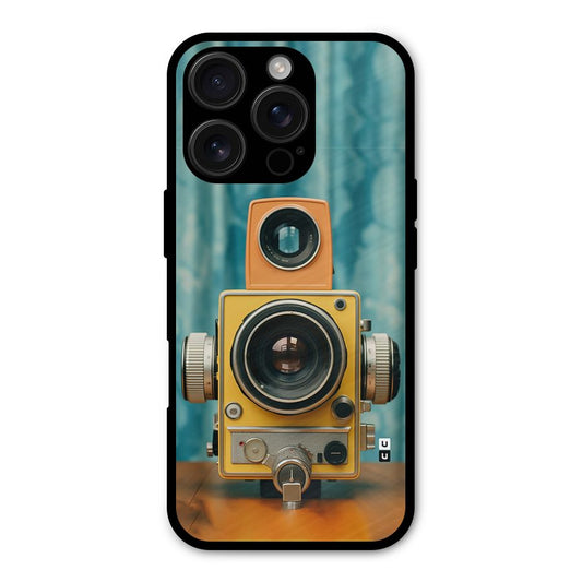 Retro Projector Shockproof Hybrid Protection (Metal + TPU) Back Case Cover