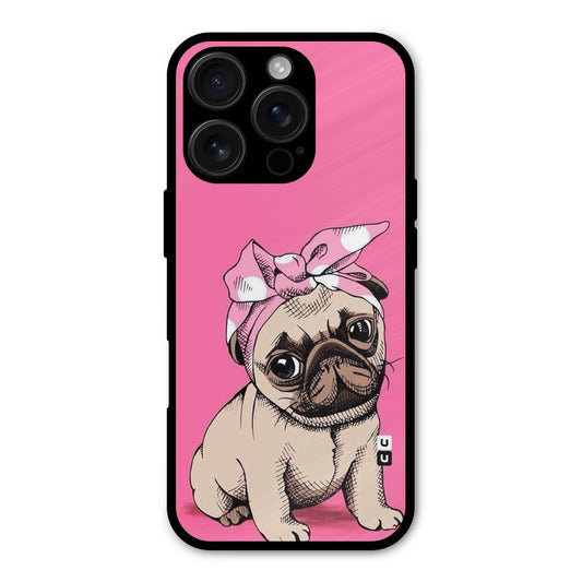 Ribbon Doggo Shockproof Hybrid Protection (Metal + TPU) Back Case Cover