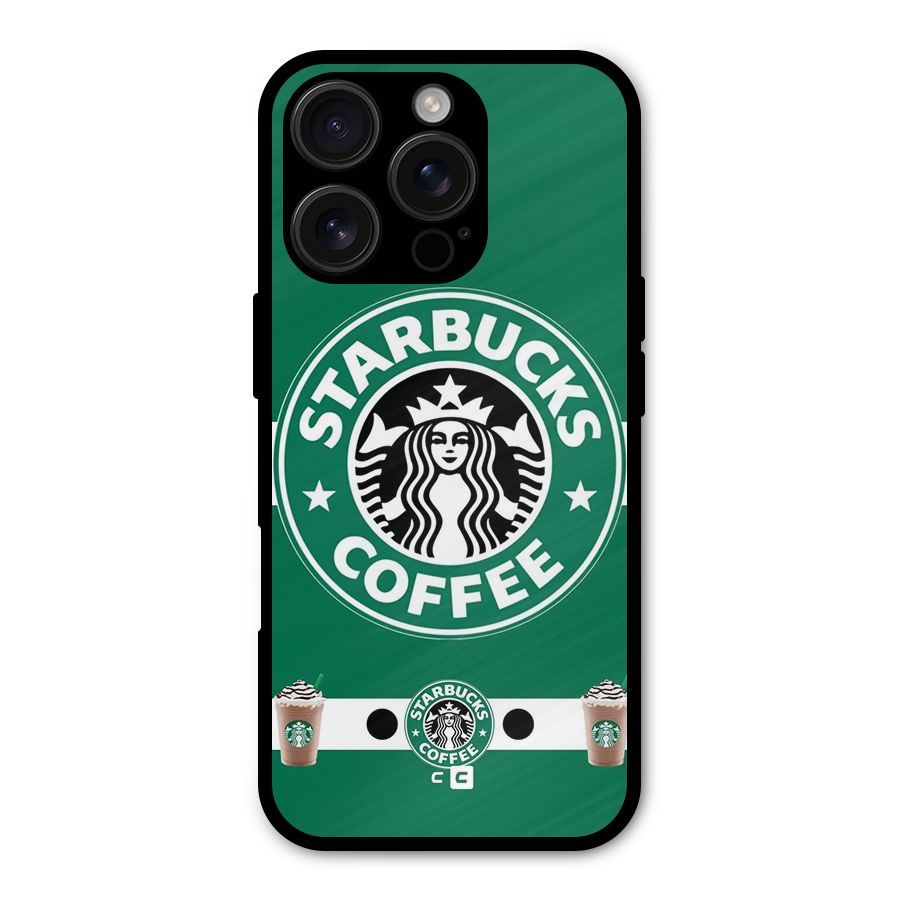 Ribbon StarBucks Shockproof Hybrid Protection (Metal + TPU) Back Case Cover
