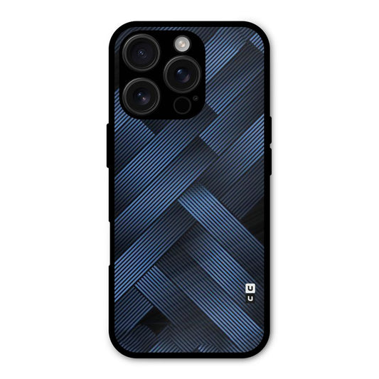 Ribbon Stripes Shockproof Hybrid Protection (Metal + TPU) Back Case Cover