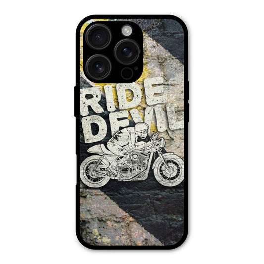 Ride Devil Shockproof Hybrid Protection (Metal + TPU) Back Case Cover