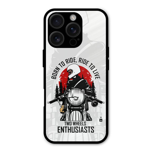 Ride To Live Shockproof Hybrid Protection (Metal + TPU) Back Case Cover