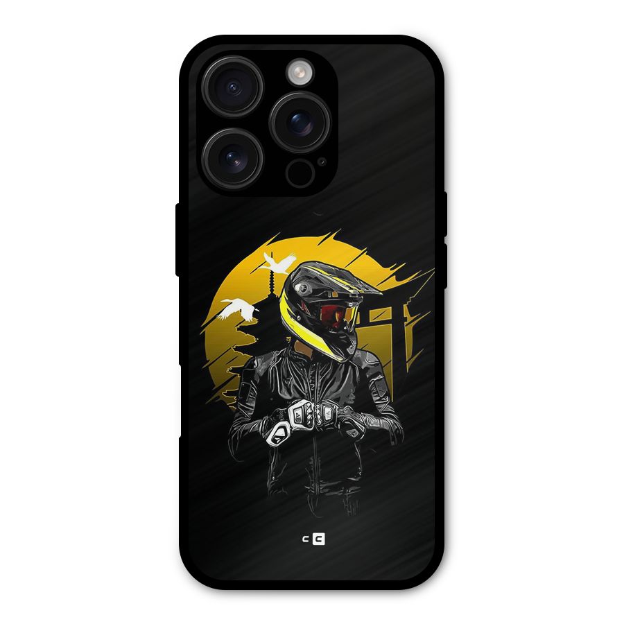 Rider Ready Shockproof Hybrid Protection (Metal + TPU) Back Case Cover