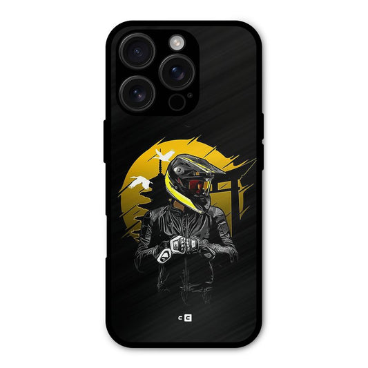 Rider Ready Shockproof Hybrid Protection (Metal + TPU) Back Case Cover