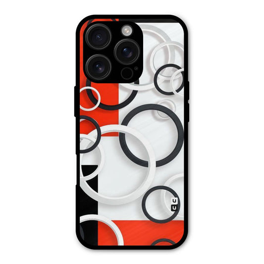 Rings Abstract Shockproof Hybrid Protection (Metal + TPU) Back Case Cover