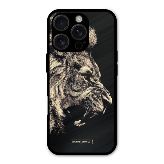 Roaring Lion Shockproof Hybrid Protection (Metal + TPU) Back Case Cover