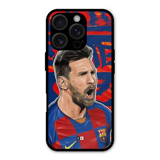 Roaring Soccer Star Shockproof Hybrid Protection (Metal + TPU) Back Case Cover