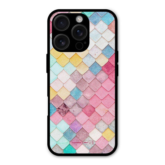 Rocks Pattern Design Shockproof Hybrid Protection (Metal + TPU) Back Case Cover