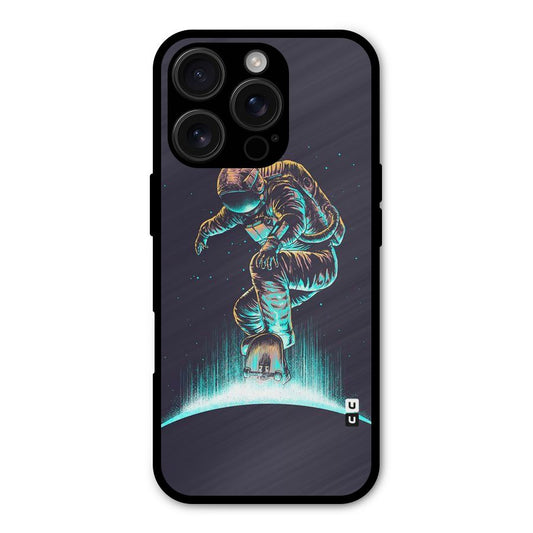 Rolling Spaceman Shockproof Hybrid Protection (Metal + TPU) Back Case Cover